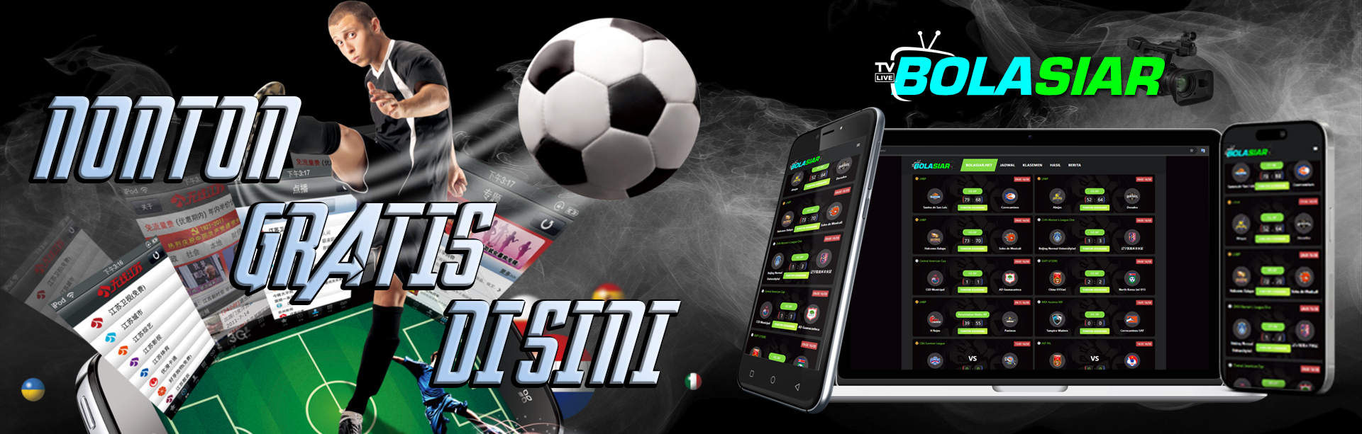 Situs Nonton Live Streaming Bola dan Basket Online Gratis no1